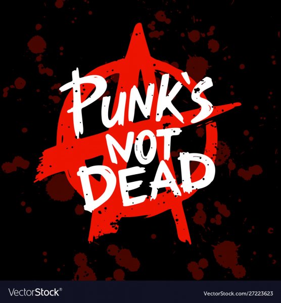 punk-rock-set-punks-not-dead-words-and-design-vector-27223623