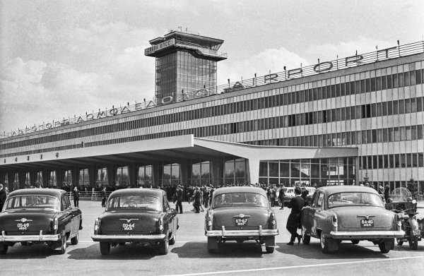 Московский аэропорт Домодедово. Фото 1965 год