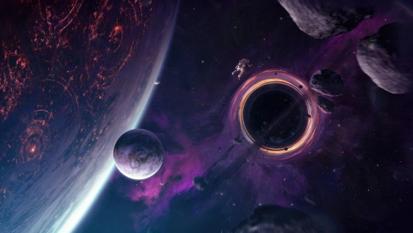 Black-hole-space-planet-astronaut 4K-8. 2500