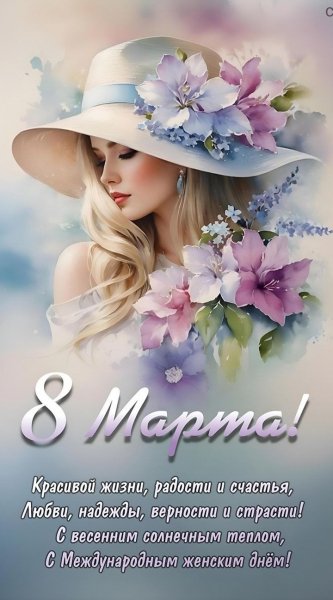 С ПРАЗДНИКОМ 8 МАРТА!