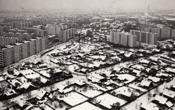 Г. Рыбинск, Район Гора, до застройки, 80-е