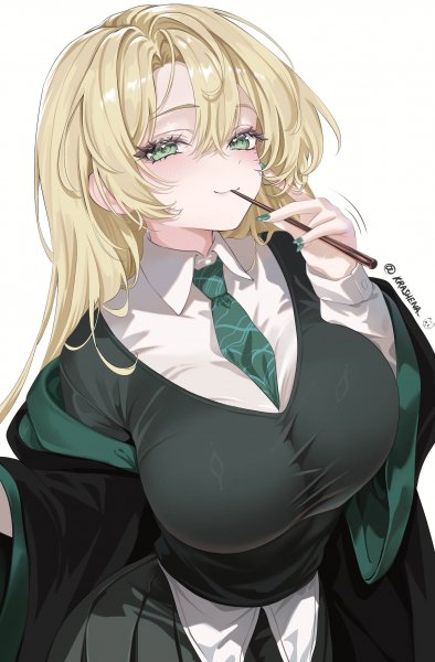 Malfoid wizarding world and 1 more drawn by krashena f1d