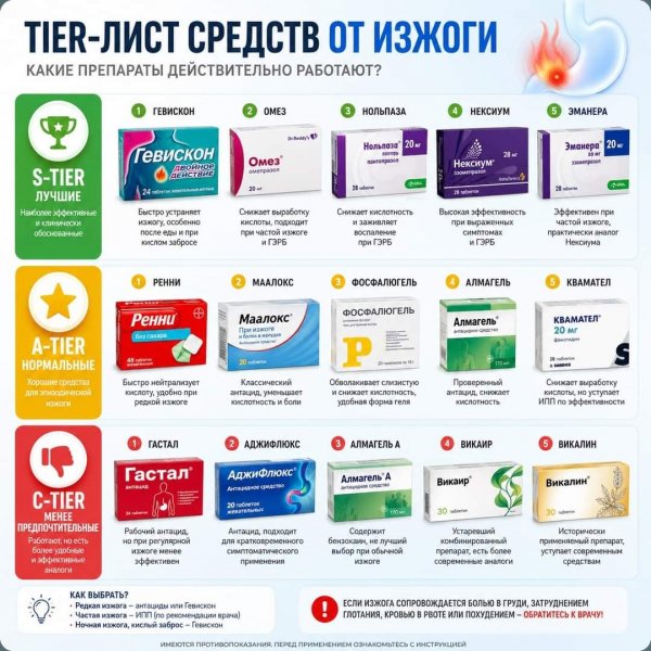 Против изжоги