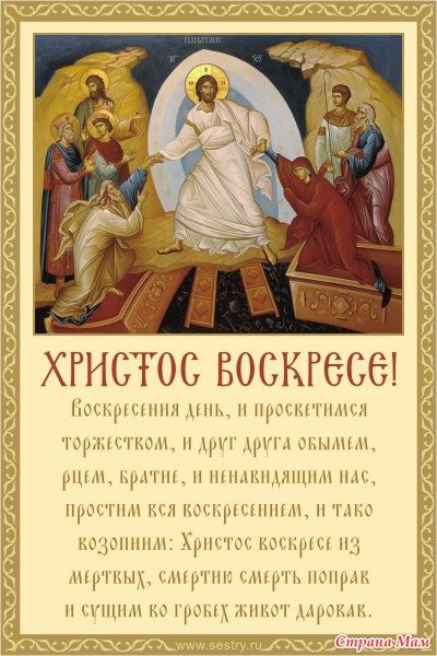 Христос Воскресе
