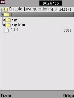 Disable java question