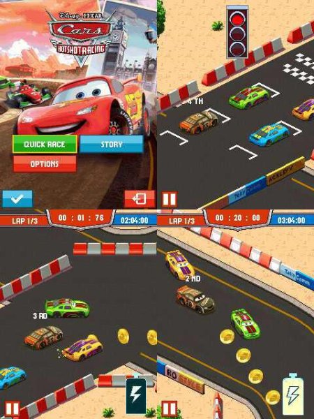 Cars Hotshot Racing Sam 240x400 S5230