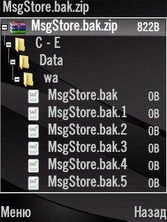 WhatsApp MsgStore. bak