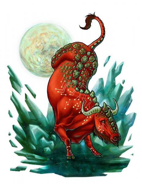 ZodionGraphic - 02 Taurus The Bovine