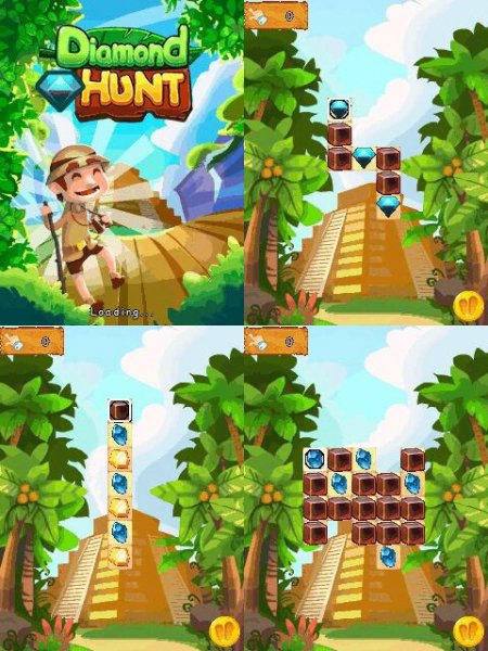 Diamond Hunt 128x160