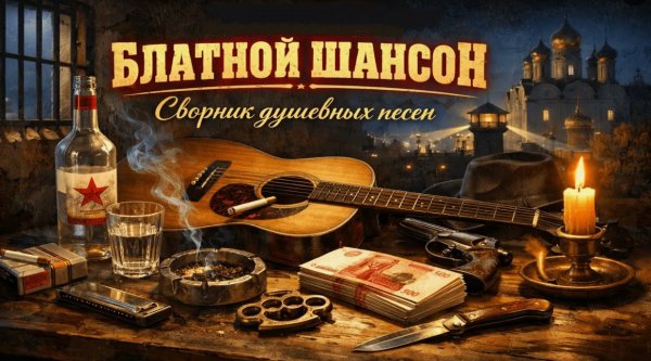 Блатной шансон - Душу бродяги кабак исцелит