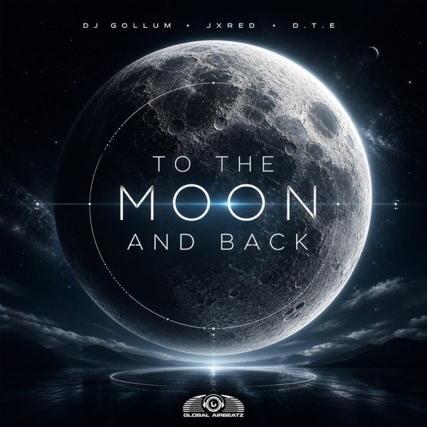 DJ Gollum & JXRED & D. T. E - To the Moon and Back