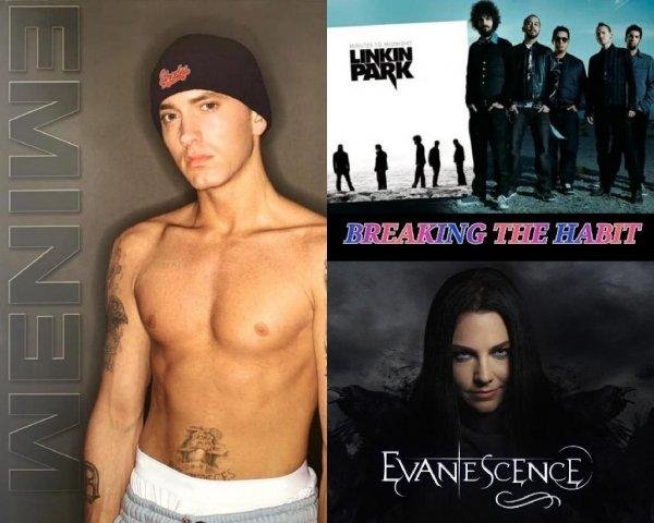Eminem & Linkin Park & Evanescence - #Breaking The Habit