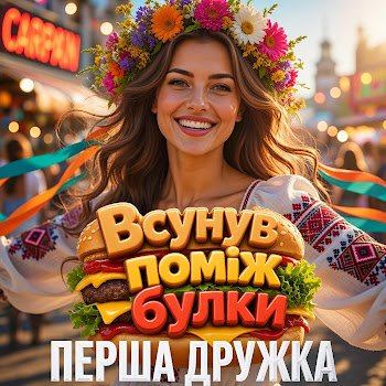 ПЕРША ДРУЖКА feat. DJ VIRALOV - Всунув поміж булки (Remix)