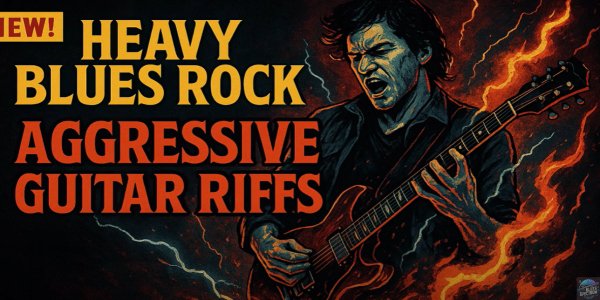 Неизвестный - Heavy Blues Rock Instrumental Music | Aggressive & Powerful Guitar Riffs