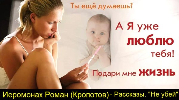 Иеромонах Роман (Кропотов) - Рассказы. "Не убей" Аудиокнига