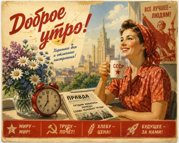 Доброе утро, товарищи