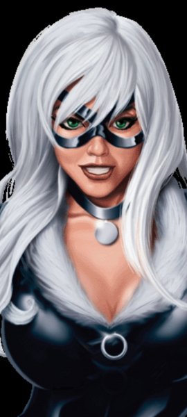 Marvel heroes. Black Cat Face (1)