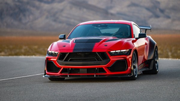 Red shelby super snake