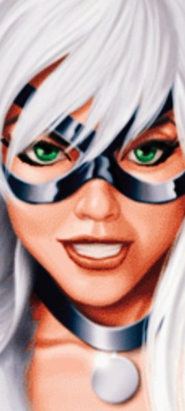 Marvel heroes. Black Cat Face (3)
