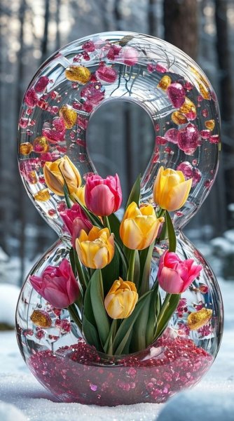 С ПРАЗДНИКОМ 8 МАРТА!