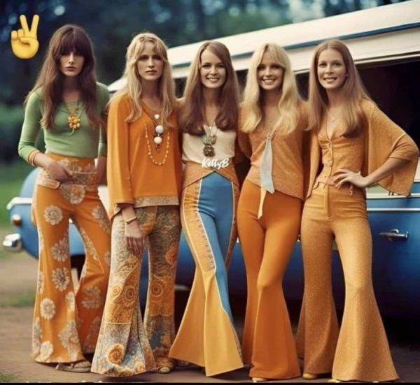 Далёкая мода 60-70 годы