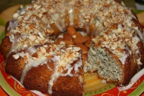 ТОРТ СМЕТАННИК С МАКОМ