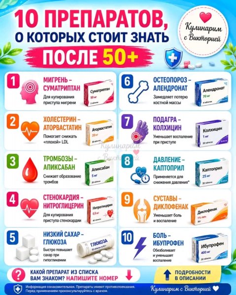 Препараты взрослых