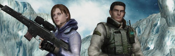 Chris and Jill Valentine