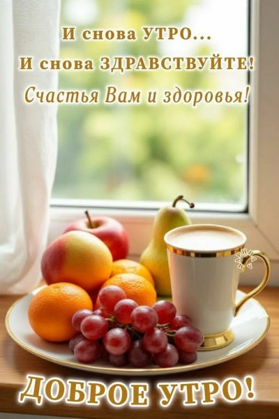 И снова утро