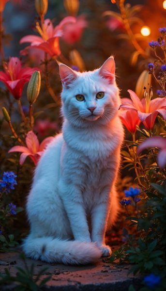Adorable-portrait-pet-surrounded-by-flowers 23-2151850055