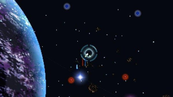 Galaxy on fire
