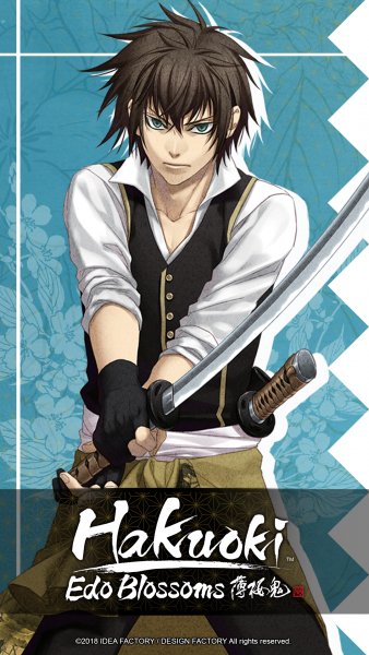 Обои Hakuoki Edo Blossoms Mobile Wallpaper 1080x1920 04