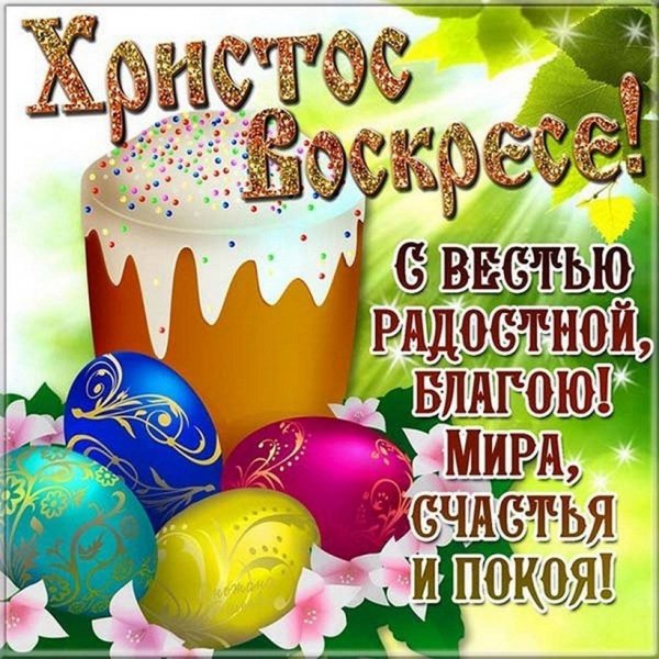 Христос воскресе!