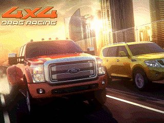 Drag Racing 4x4 2D RUS 240x320 СенсорКнопкиАЛЬ