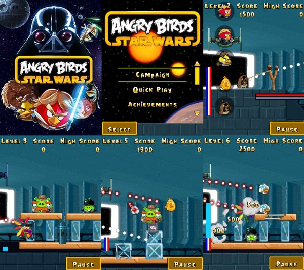 Angry Birds: Star Wars (s40 240x320)