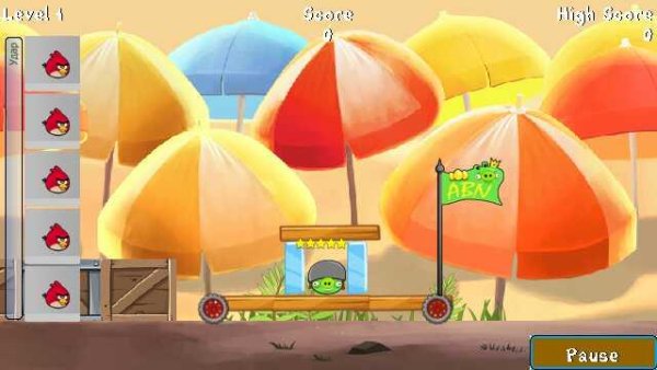 Angry Birds Rio-Beach