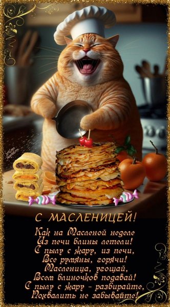 С Масленицей!...