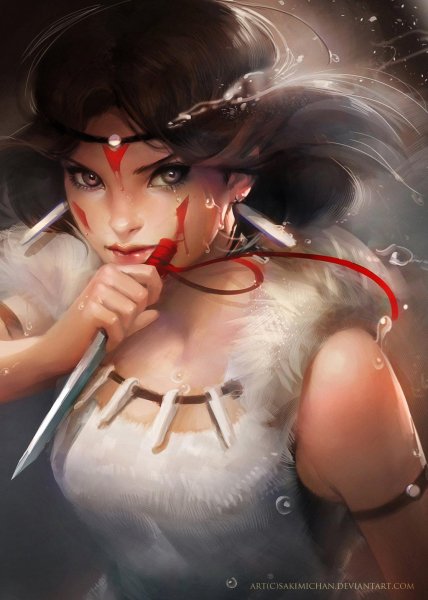 Sakimichan - Princess Mononoke