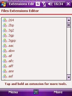 TmnSoftware Files Extensions Editor v2.0