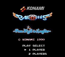 Parodius da (english)