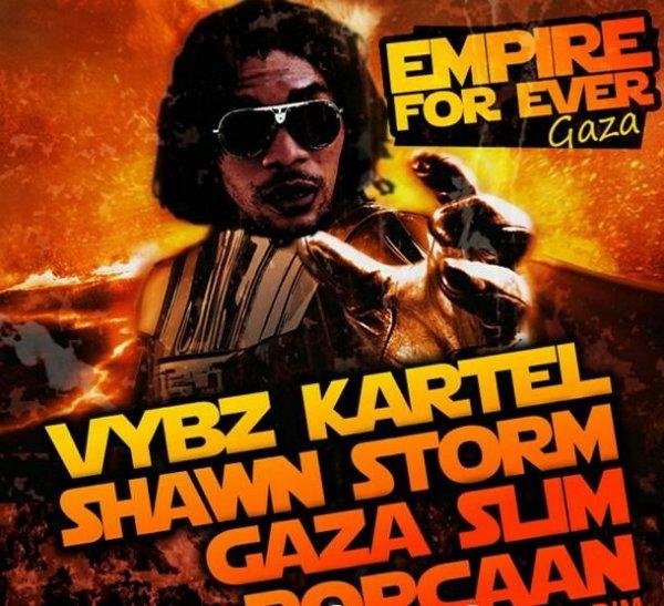 Vybz Kartel &amp;amp;Popcaan&amp;amp;Shawn Storm GzSlim - #Emрire For Ever Gaza
