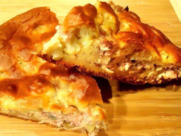 Пирог с мясом БЫСТРЕЕ И ЛЕГЧЕ НЕ БЫВАЕТ