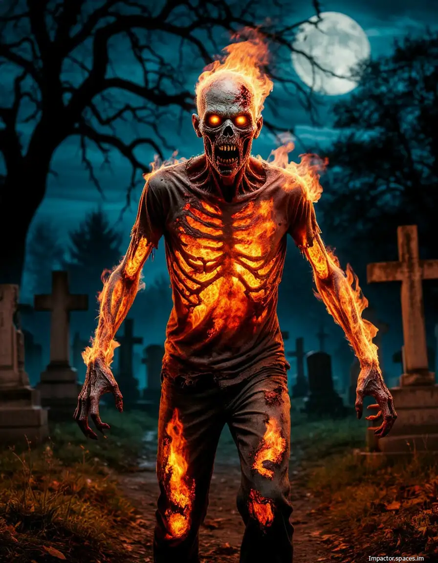 Burn dead