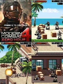 Modern Combat 4 Nokia 320x240 RUS