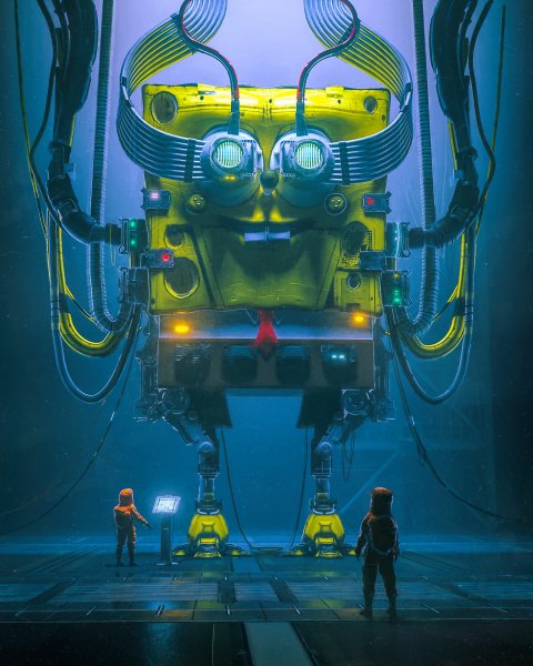 beeple spanch bob Nickelodeon