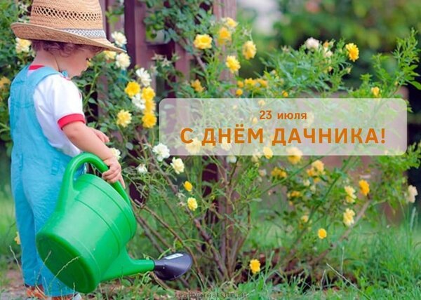 Открытка с днем дачника (7)