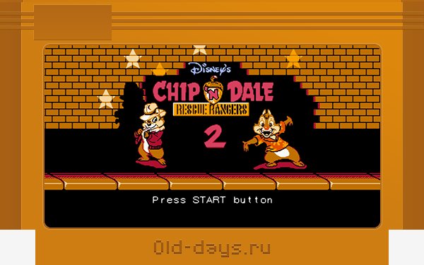 Chip n Dale Rescue Rangers(dendy)