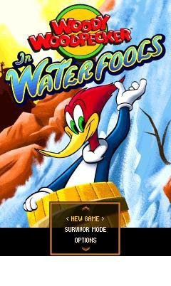 woody woodpecker in waterfools 240x320