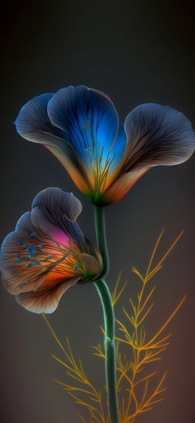Садовые цветы (1125x2436)