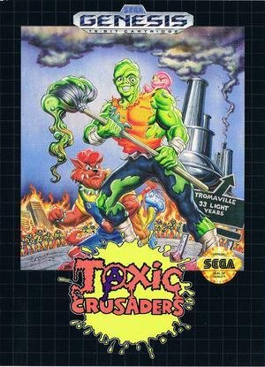 Toxic Crusaders (Sega) GENESIS. MEGA DRIVE